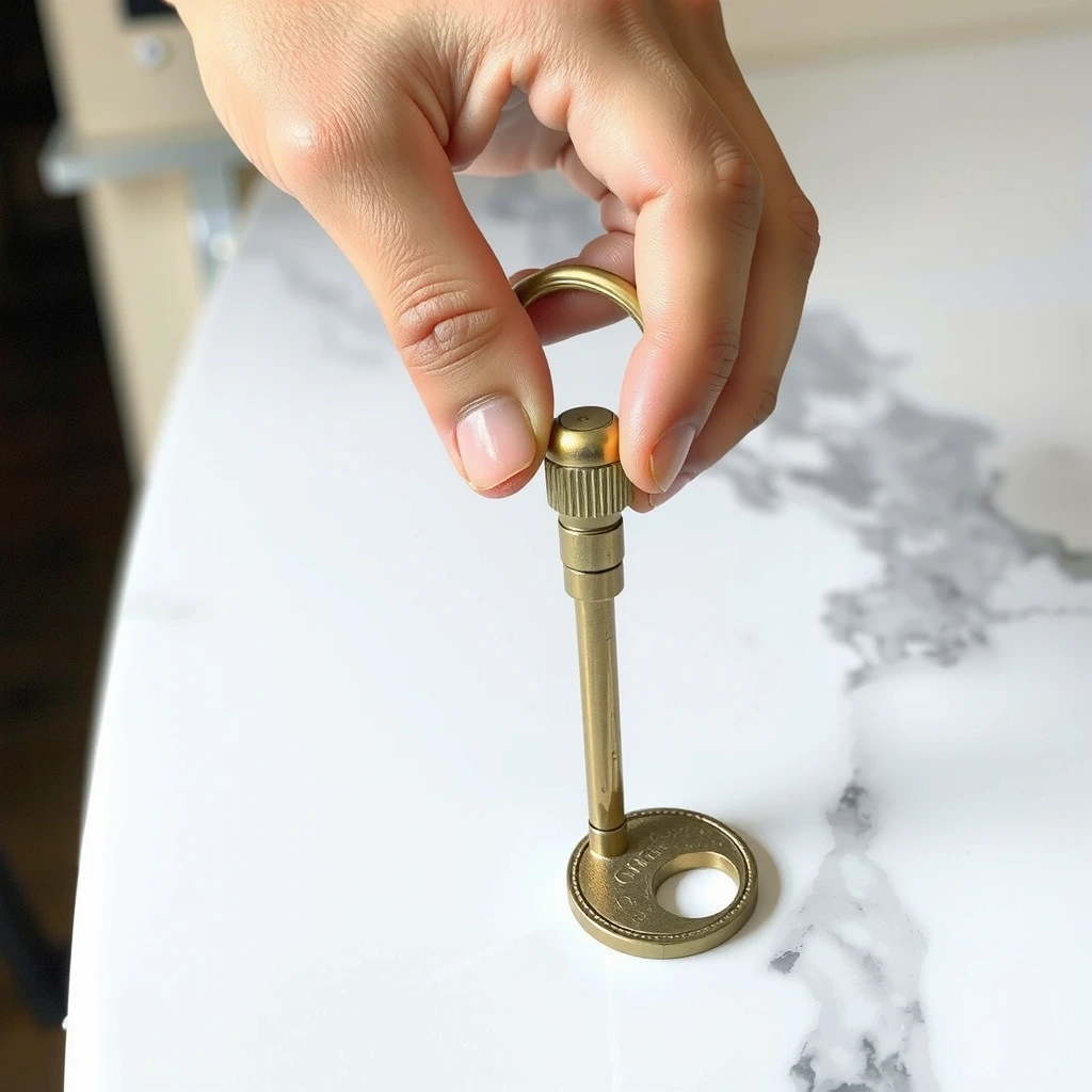 Trust and security represented by a key